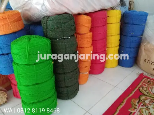 TALI TAMBANG PLASTIK PE 3 MM TAMPAR, NILON METERAN 0