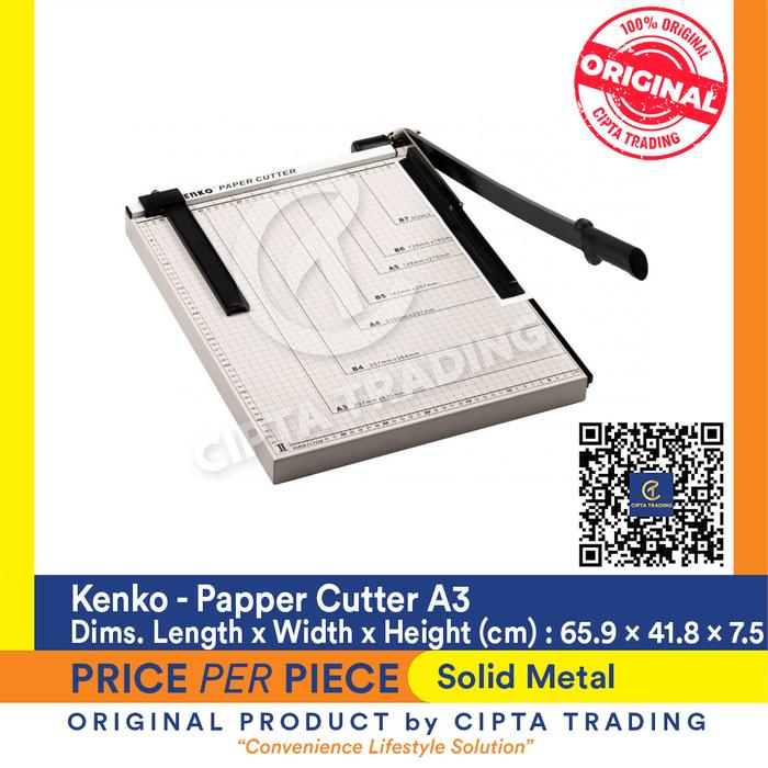 Gambar Kenko Paper Cutter A3 Size dari Cipta Trading Kota Administrasi Jakarta Barat Tokopedia
