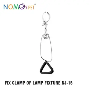 NOMOY FIX CLAMP LAMP NJ-15 JEPITAN FITTING LAMPU TORTO SULCATA REDFOOT