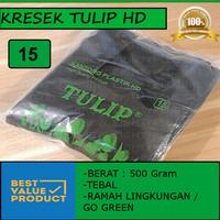 Gambar Kantong Kresek 15 TULIP Hitam / Kantong plastik Go Green HD Online dari bestvalueproduct Kota Bandung 3 Tokopedia