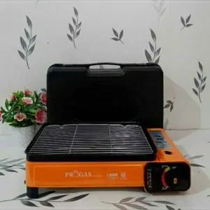 kompor portable 2 in 1 PROGAS/ panggangan sate