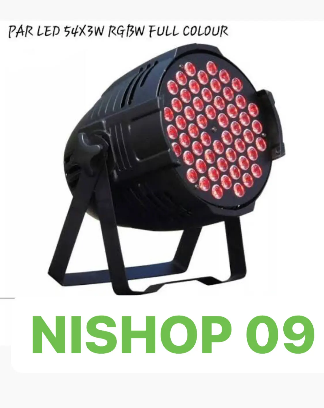 Lampu Par LED 54 x 3 Full Color Lampu Panggung Lampu Disco FULL COLOR