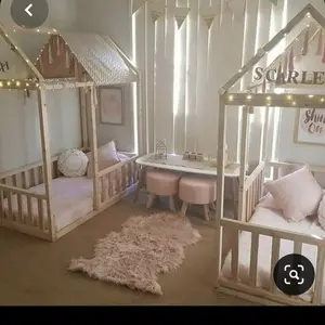 tempat tidur anak minimalis natural custom
