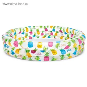 Intex FishBowl Pool 132cm. Kolam Renang Karet Anak