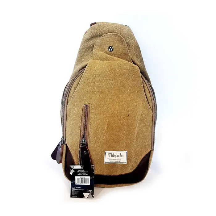 Gambar Tas Selempang Mikado Shoulpack / travel pouch organizer, tas aksesoris, storage bag travel - Black dari MIkado Giftshop Kota Administrasi Jakarta Pusat 5 Tokopedia