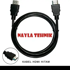 Kabel HDMI Male to HDMI Male 1.5 Meter Konktor Silver Plated