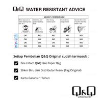 Gambar Q&Q QnQ QQ Original Jam Tangan Pria Analog - Q702 Q702J Stainless dari Q&Q Official Store Kota Surabaya 2 Tokopedia