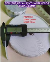 Gambar Door Seal Strip Penutup Celah Bawah Pintu Jendela Penahan Debu - TRANSPARAN, STANDAR L=2.5CM dari sansukarta store Kota Administrasi Jakarta Timur 4 Tokopedia