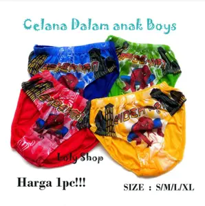 CELANA DALAM ANAK LAKI LAKI KARAKTER Motif Fashion