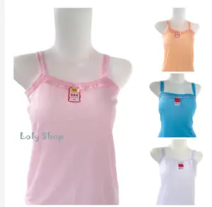 SINGLET RENDA ANAK PEREMPUAN DAN DEWASA