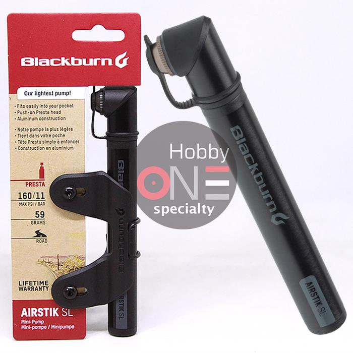 Gambar Blackburn AIRSTIK SL Mini Hand Pump Black Grey - Pompa Tangan Sepeda dari Hobby One Kota Bandung Tokopedia