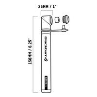 Gambar Blackburn AIRSTIK SL Mini Hand Pump Black Grey - Pompa Tangan Sepeda dari Hobby One Kota Bandung 2 Tokopedia