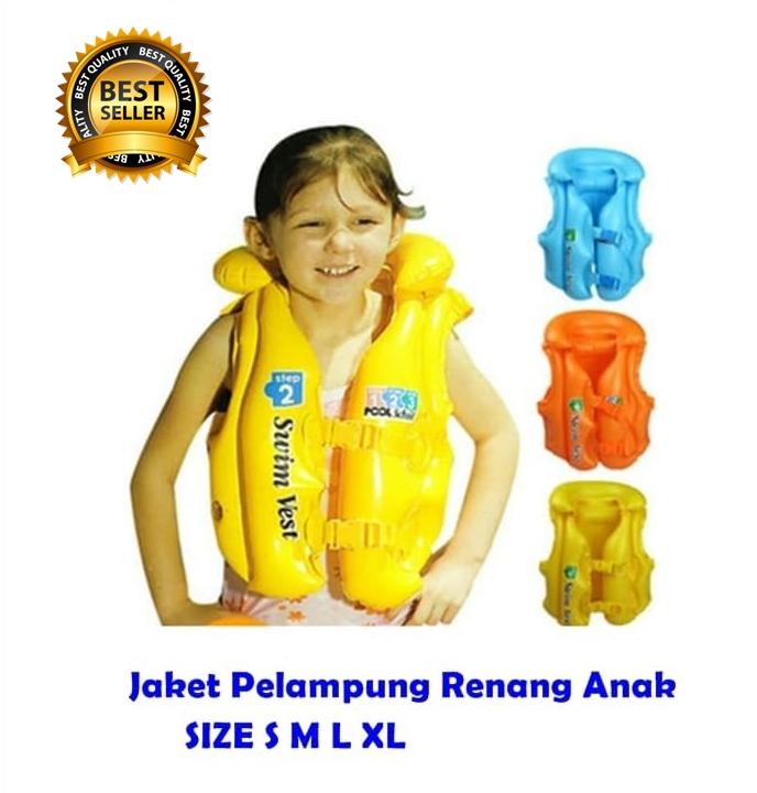 Gambar PELAMPUNG ROMPI SWIM VEST JAKET BAN RENANG dari Game n Toys Jakarta Utara Tokopedia