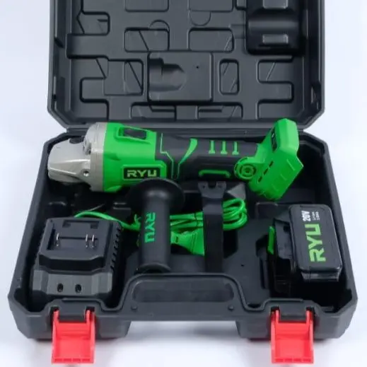 RYU RCG20V Mesin Gerinda Cordless - Baterai 20 v - Angle Grinder