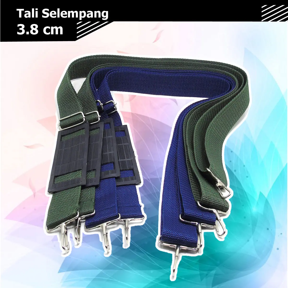 Tali Selempang Polyester 3,8cm | Sling Bag | Slempang | Tas