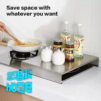 Gambar Stainless Stove Top Rack cover penutup kompor gas 866 dari Magic-Home Kota Tangerang Selatan 1 Tokopedia