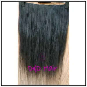 Hairclip Asli Panjang 60 Cm -Black - 100% Asli Kualitas Premium