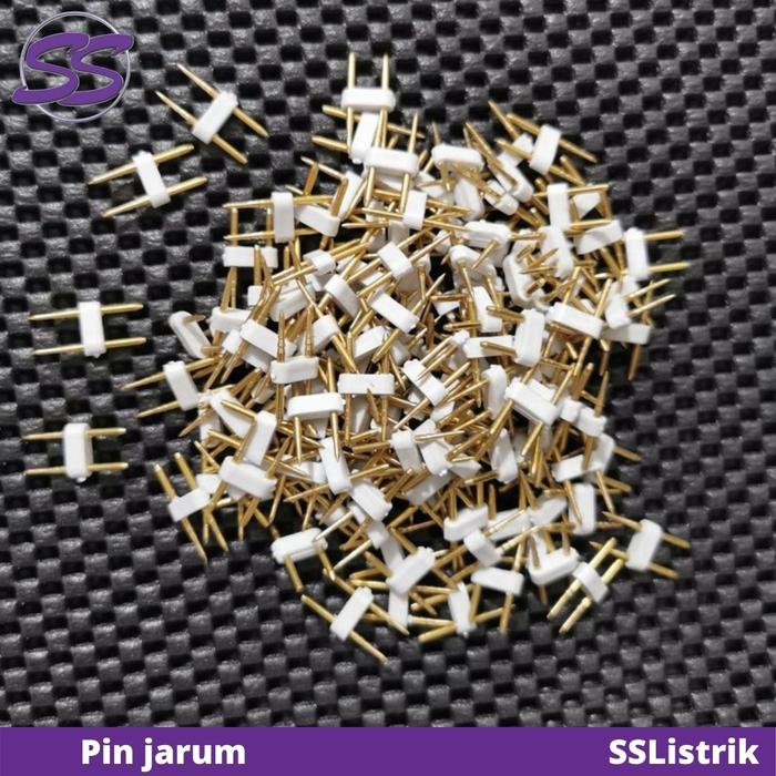 Gambar Pin Jarum Soket Lampu Led Neon Flex 220 V / Led Strip Selang 5050 dari SSlistrik Kota Administrasi Jakarta Pusat Tokopedia
