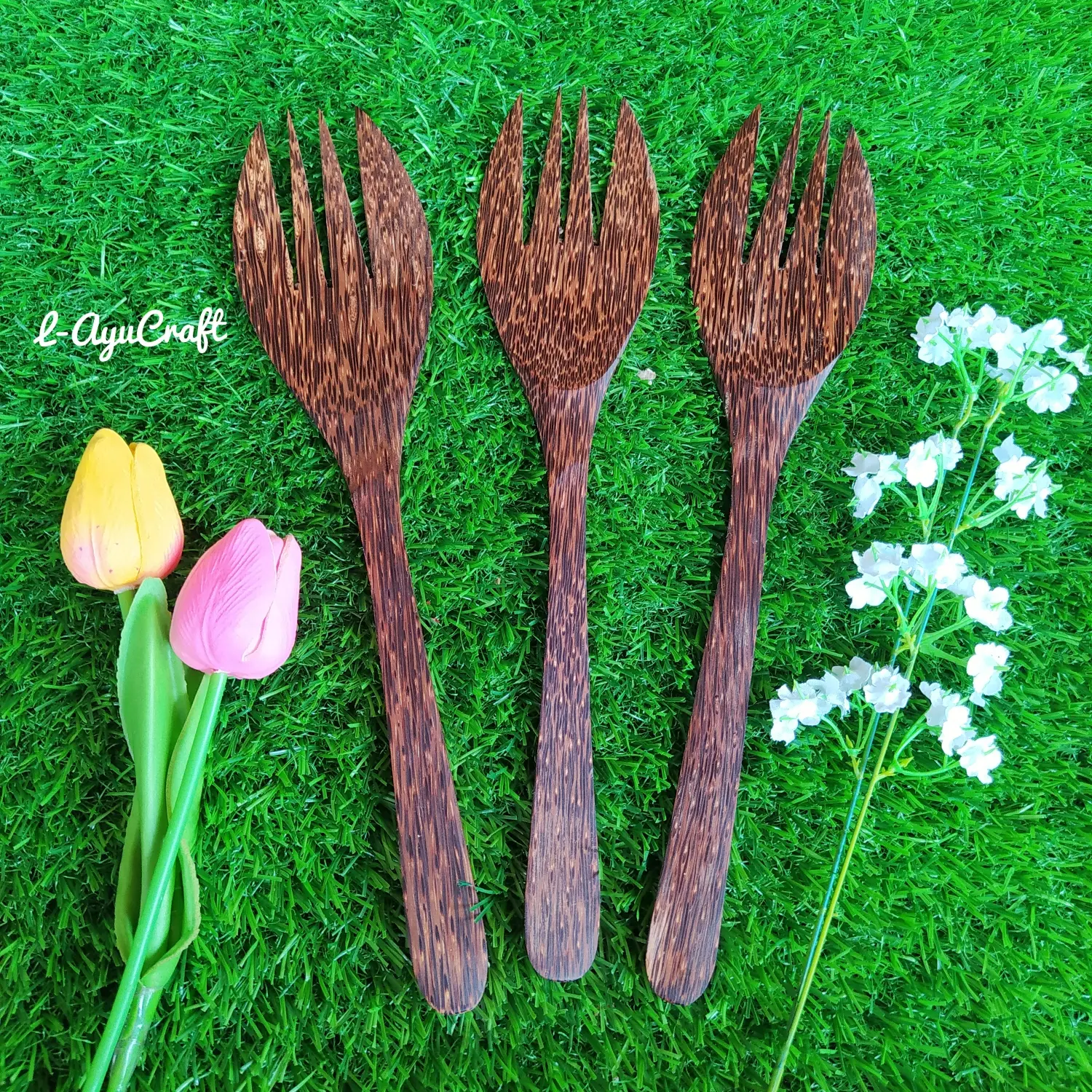 Garpu kayu aren 30cm