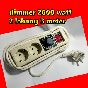 scr 2000w dimmer 2 lobang terminal dimmer 2000 wat pengatur kecepatan