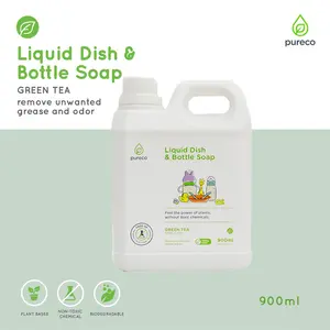 Ohanababy.id PURECO LIQUID FLOORCLEANER/DETERGENT/BOTLE&DISHSOAP 900ML