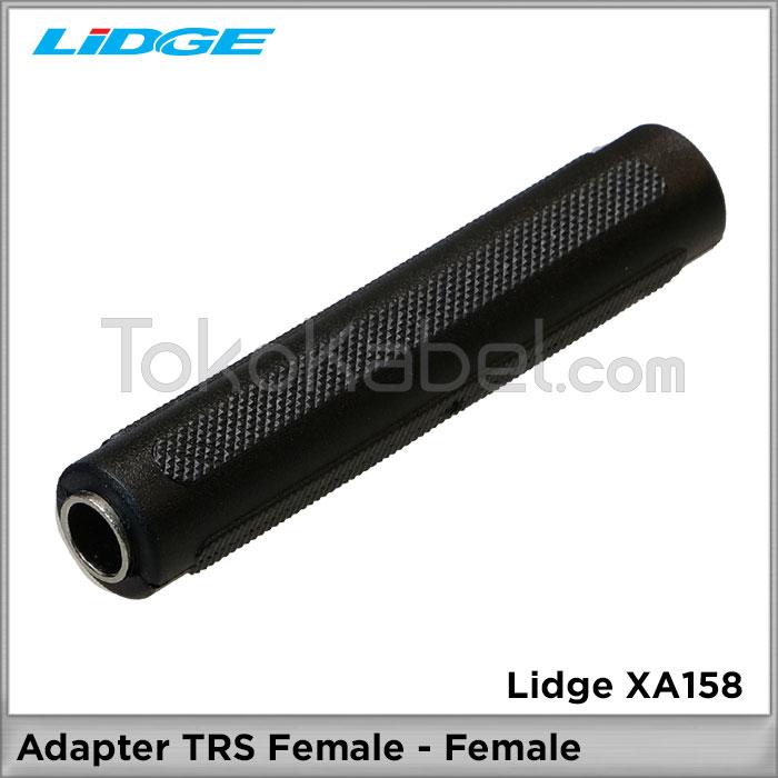 Gambar Adapter Phone Plug TRS to TRS, Lidge XA158, sambungan jack akay akai dari tokokabel Kota Administrasi Jakarta Utara Tokopedia