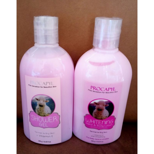 Gambar Paket Procapyl Kambing Sheep lotion 250ml shower 250 ml dari Ellemore Store Kota Surabaya Tokopedia