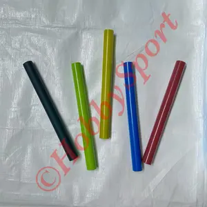 Tongkat Estafet Aluminium Isi 5 Relay Stick Stik Baton Lari Olahraga