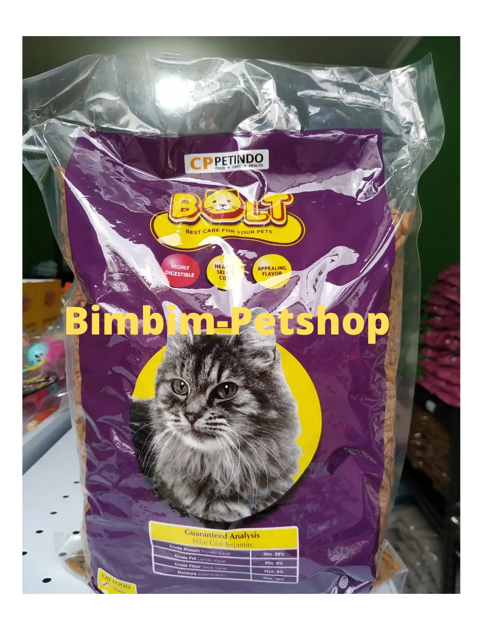 MAKANAN KUCING BOLT REPACK TUNA FLAVOUR 1KG