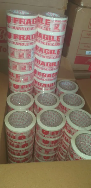 Lakban Fragile 2 inch x 48mm x 90 yard sangat rekat ARDANMORO 3