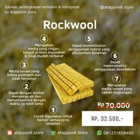 Gambar rockwool 1/2 slab cultilene dari Atapponik Store Kota Surabaya 3 Tokopedia