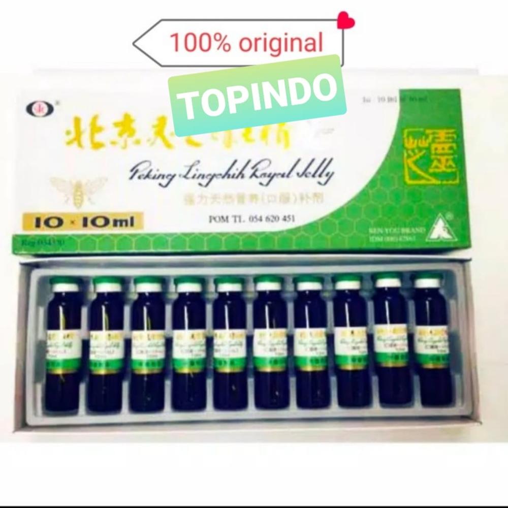Peking lingchih royal jelly (utk daya tahan tubuh penambah stamina)