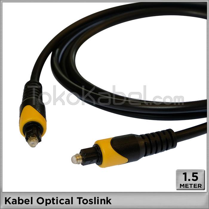 Gambar Kabel Audio Optical Toslink [1.5m] dari tokokabel Kota Administrasi Jakarta Utara Tokopedia