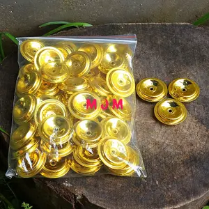 pelampung sumbu minyak warna emas