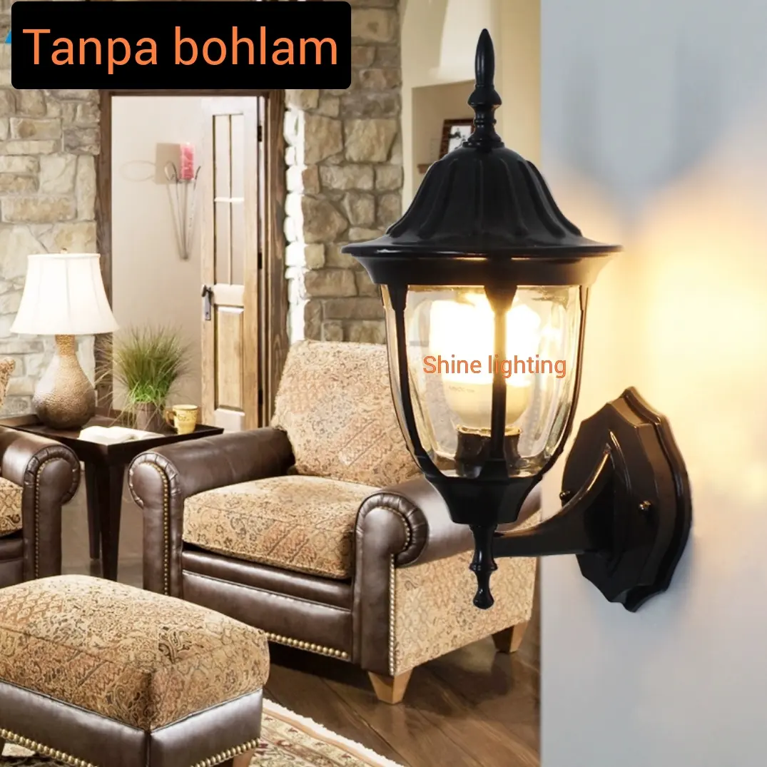 Lampu dinding klasik outdoor waterproof teras tipe 5007 A/S