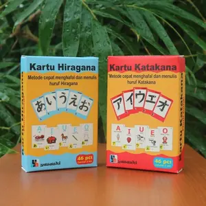 Paket Flashcard Hiragana dan Katakana