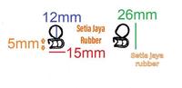 Gambar 1 roll karet jepit balon dari SETIA JAYA RUBBER Kota Administrasi Jakarta Pusat 2 Tokopedia