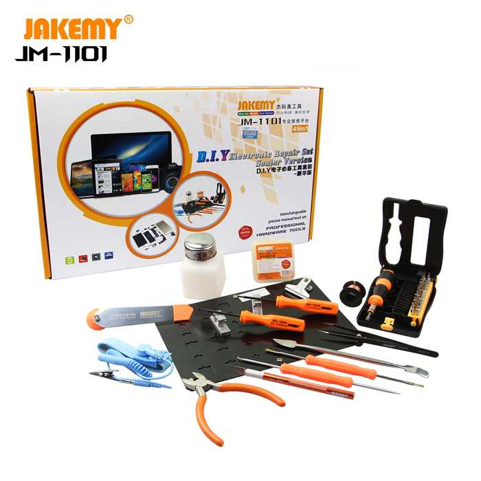 Gambar Jakemy 49 In 1 Precision Screwdriver Diy Maintenance Tool Set- JM-1101 dari House Sparepart Kab. Tangerang Tokopedia