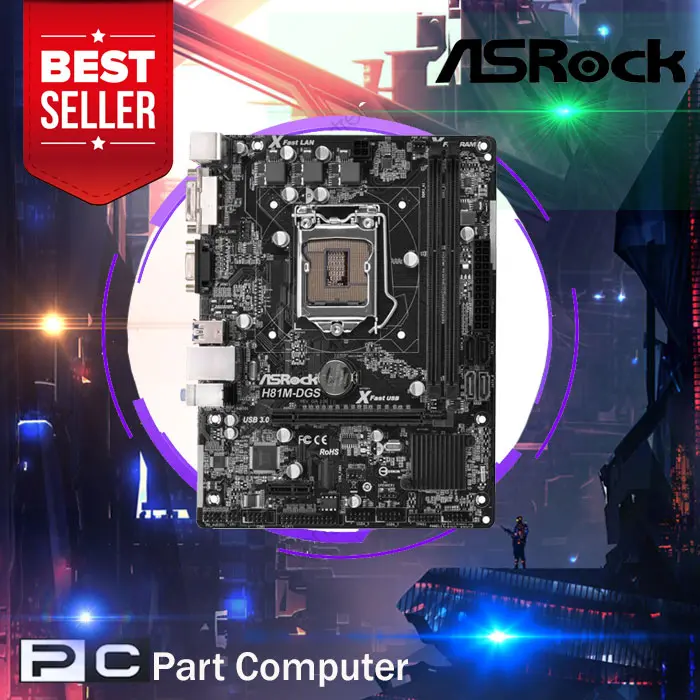 Mainboard Mobo H81 Asrock Lga 1150