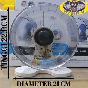 Running Wheel / Jogging Wheel L Besar Hamster Landak Guinea pig NV1529