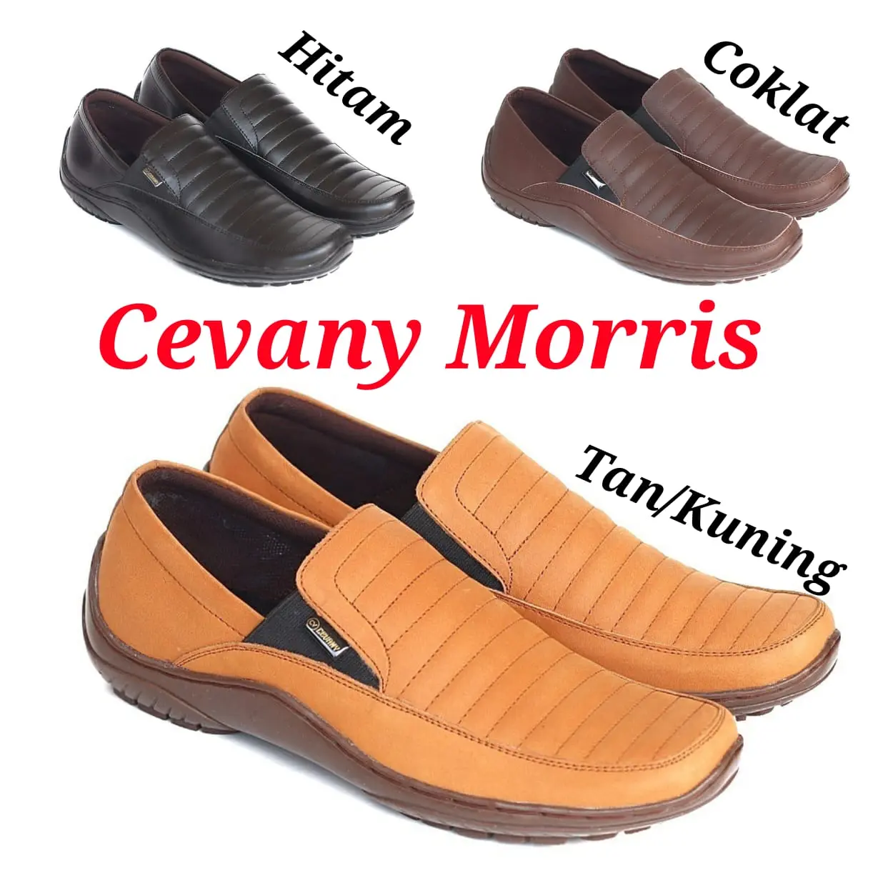 Sepatu Casual Kerja Kantor Pria Armour Slip On Slop Original Hamdmade