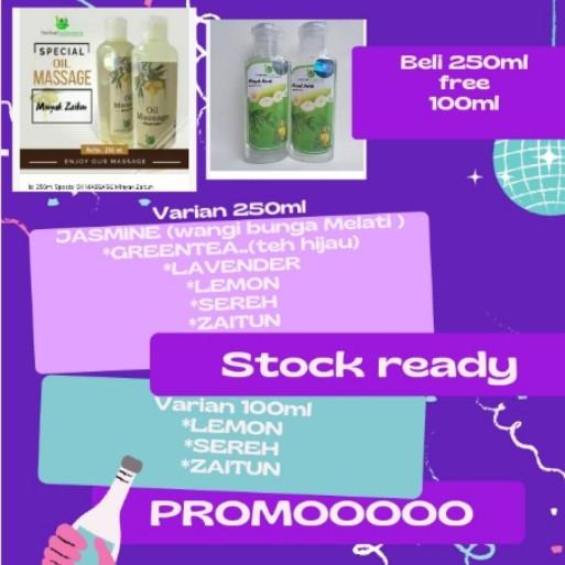 Gambar minyak Urut pijat Refleksi Oil massage Herbal alami Wangi zaitun 250ml dari Ochitaonlineshop Kota Depok Tokopedia