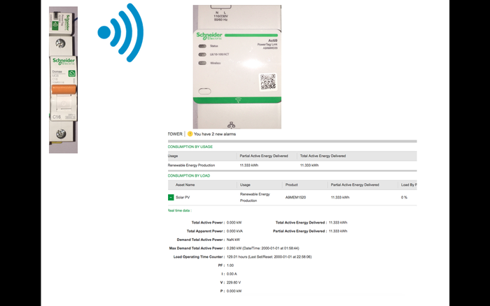 Machine Power Tag Jual SCHNEIDER MONITORING SCADA POWER TAG PAKET 1 TAG SINGLE PHASE ...