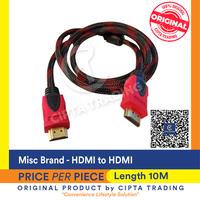 Gambar Cable - Misc Brand - HDMi to HDMI 10M dari Cipta Trading Kota Administrasi Jakarta Barat 1 Tokopedia