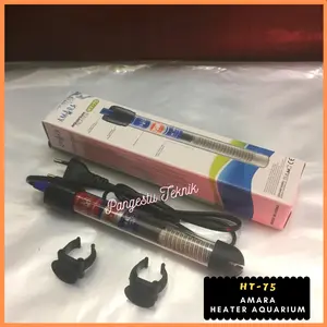 Heater Aquarium Amara HT-50W, 75W, 100W, 150W, 200W - 75 Watt