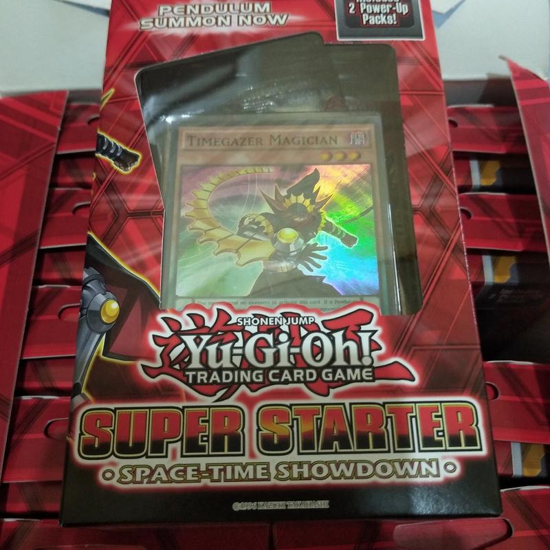 YuGiOh! Super Starter Space Time Showdown with 2 Power Up