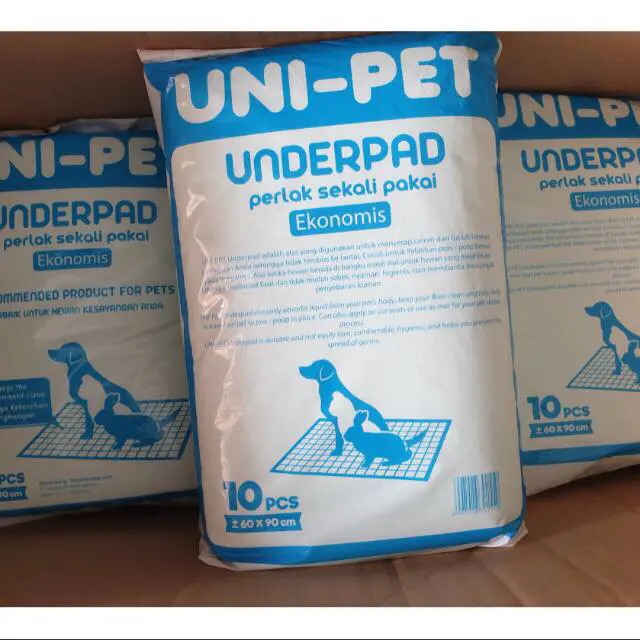 UNDERPAD UNI PET Perlak Alas Pipis BAB Hewan Anjing Kucing 4
