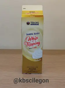 Trans Whip Cream Gold 1000gr