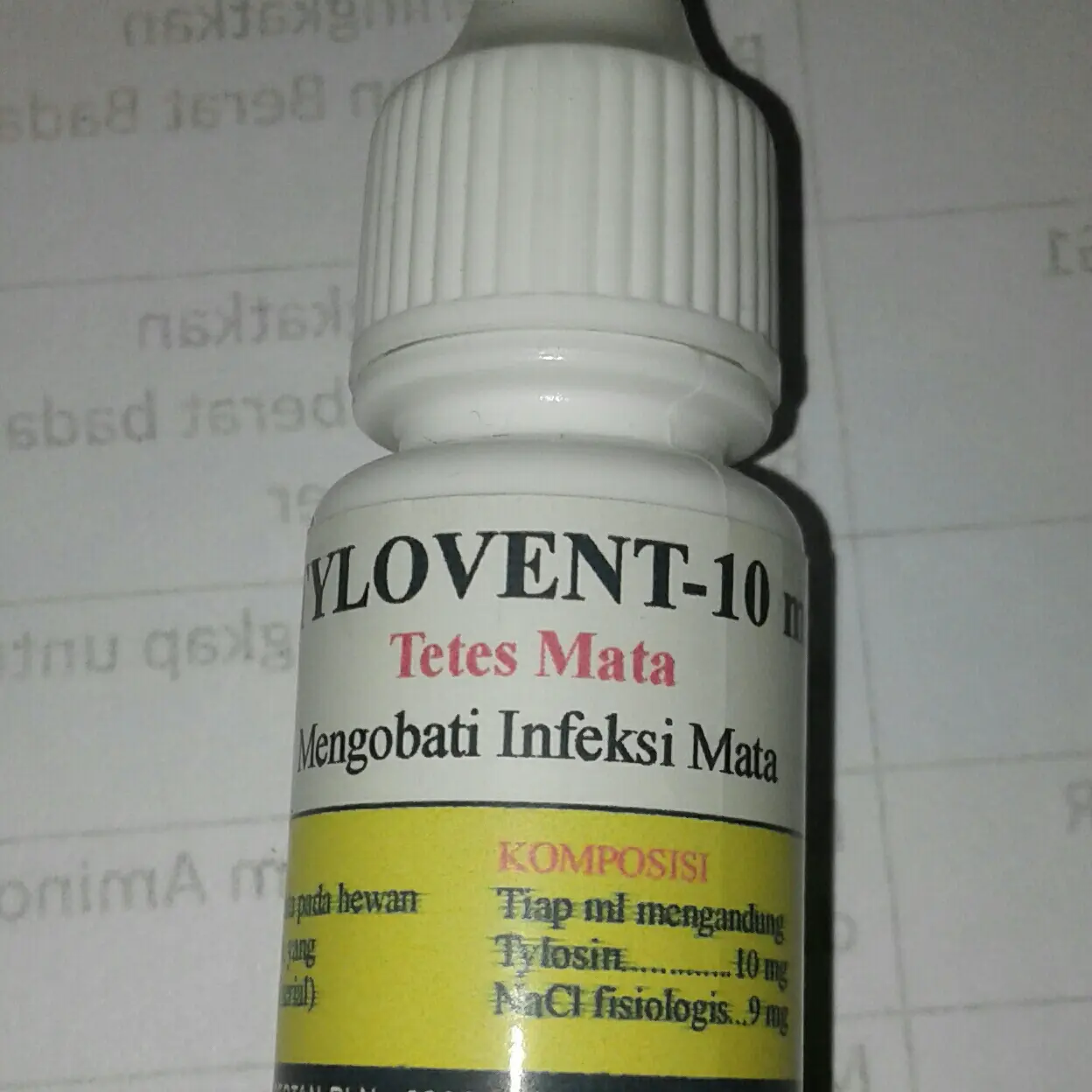 TYLOVENT -10 mg Tetes Mata mengobati infeksi mata