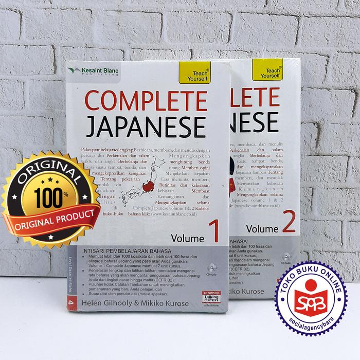Gambar Complete Japanese Teach Yourself - Kesaint Blanc dari Social Agency Baru Kota Yogyakarta Tokopedia